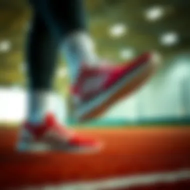 Versatile Use of Adidas Footwear in Sports Adidas footwear displayed in various sports environments