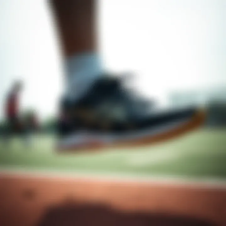 Illustration of proper shoe selection criteria for young athletes