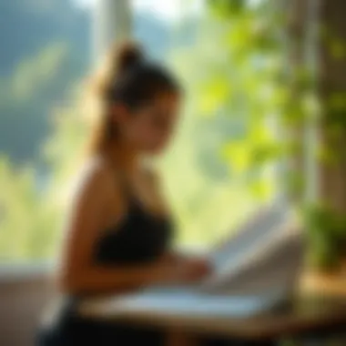 Using a Journal to Enhance Your Eating Awareness A journal for tracking dietary habits