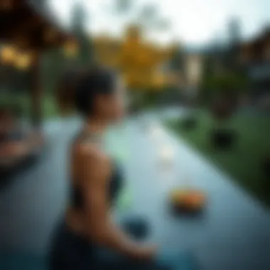 Embracing Mindfulness in Your Eating Habits Mindful eating practice with a serene setting