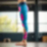 Vibrant selection of children’s gymnastics tights showcasing various colors and patterns.