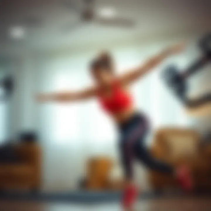 Dynamic exercise routine for gaining weight