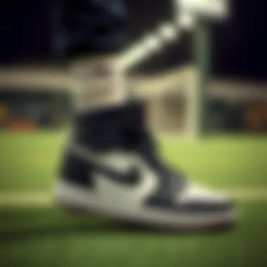 Fashion showcase of Air Jordan PSG collection