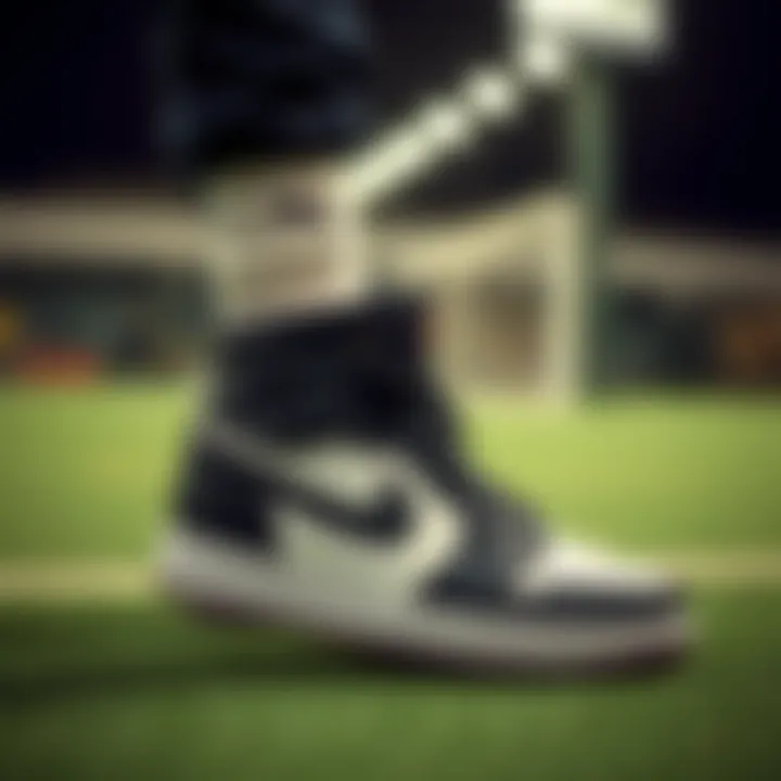 Fashion showcase of Air Jordan PSG collection