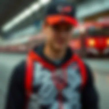 Stylish combination of sports clothes for daily wear