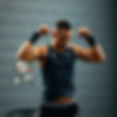 Athlete demonstrating proper form