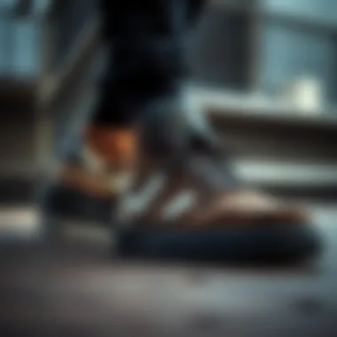 Quality Craftsmanship of Hammer Jack Sneakers Close-up of Hammer Jack sneakers highlighting quality materials and craftsmanship