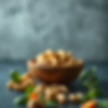 Healthy Meal Incorporating Cashews Healthy meal featuring cashews