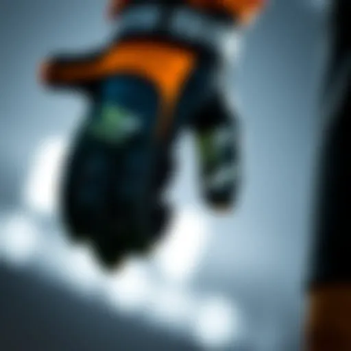 Wrist Protection Gear for Goalkeepers Close-up of goalkeeper wrist protection gear