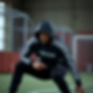 Athletic performance of Keko Adidas tracksuit during exercise