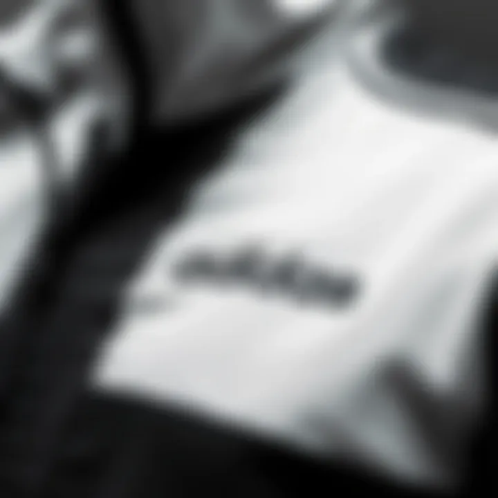 High-quality fabric of Keko Adidas tracksuit displayed in detail