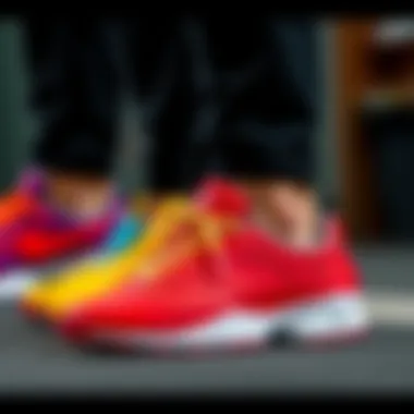 Letoons sneakers displayed in various color options