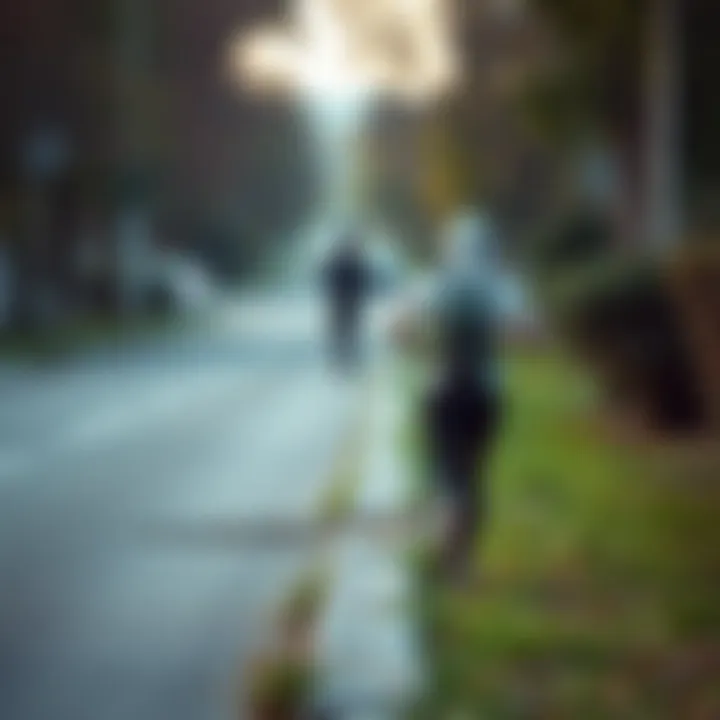 Mindfulness during walking