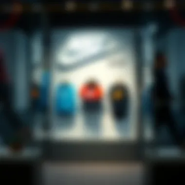 Dynamic Nike Sportswear Display Dynamic Nike sportswear display