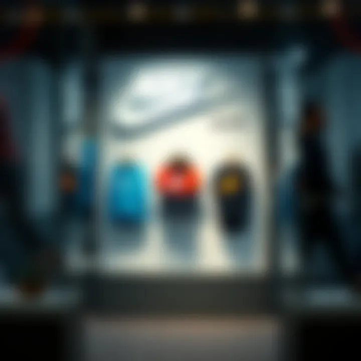 Dynamic Nike Sportswear Display Dynamic Nike sportswear display