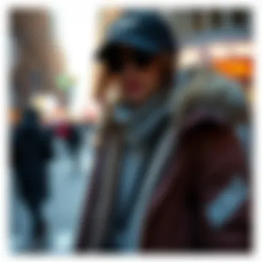 Fashion Forward: Styling a Nike Fur-Lined Jacket Stylish outfit featuring a Nike fur-lined jacket and accessories