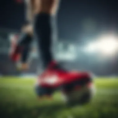 Nike Mercurial Mavi in Action on the Field Nike Mercurial Mavi on the field with a professional player