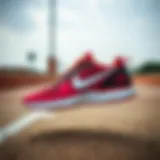 Sleek design of Nike Revolution shoes highlighting athletic style
