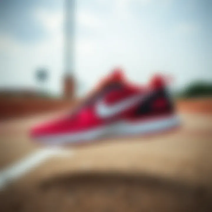 Sleek design of Nike Revolution shoes highlighting athletic style