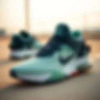 Technical features showcased in Nike Revolution athletic shoes