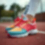 Vibrant Designs for Young Athletes Colorful Nike shoes designed for girls