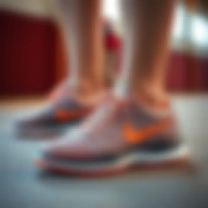 Nike shoes showcasing performance features
