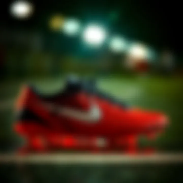 Sophisticated Design of Nike Soccer Shoes Stylish design elements of Nike soccer shoes