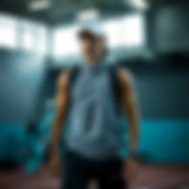 The Power of Nike in Athletic Performance A dynamic athlete showcasing Nike gear during an intense training session.