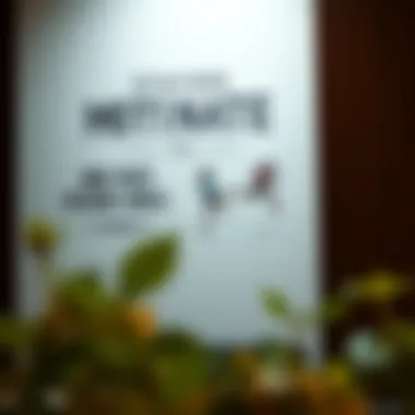 Motivational quotes on a wall