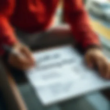 A training plan on a notepad