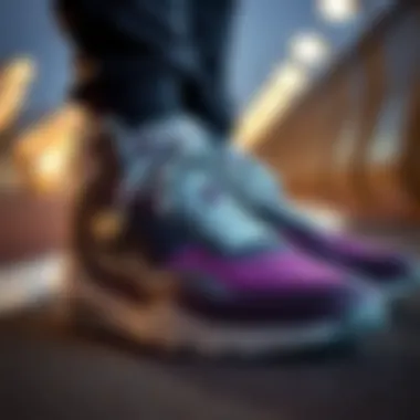 The Perfect Balance of Comfort and Style A close-up of Skechers footwear showcasing comfort and style