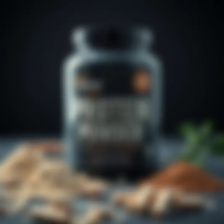 Variety of protein powder options available