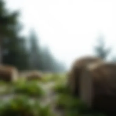 Morning walk in nature