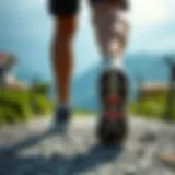 Scenic path for walking